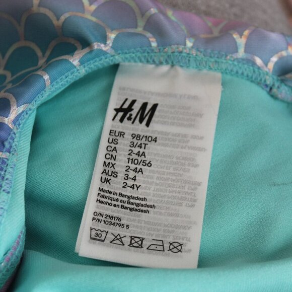 Mermaid Swimsuit for Toddler Girl - Picture 2 of 5